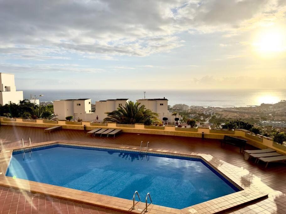 Penthouse With Ocean Views - Torviscas Lägenhet Costa Adeje  Exteriör bild