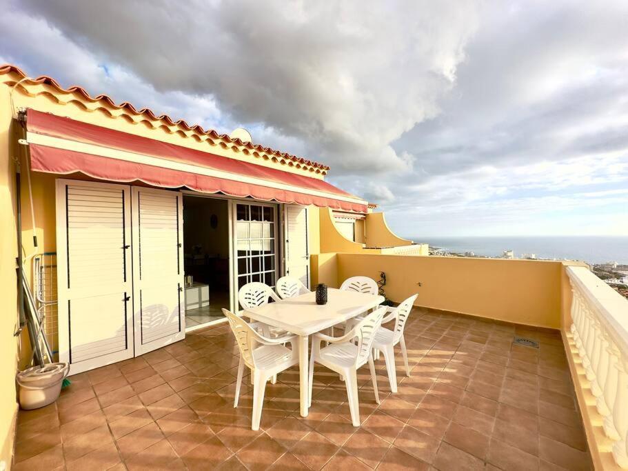 Penthouse With Ocean Views - Torviscas Lägenhet Costa Adeje  Exteriör bild